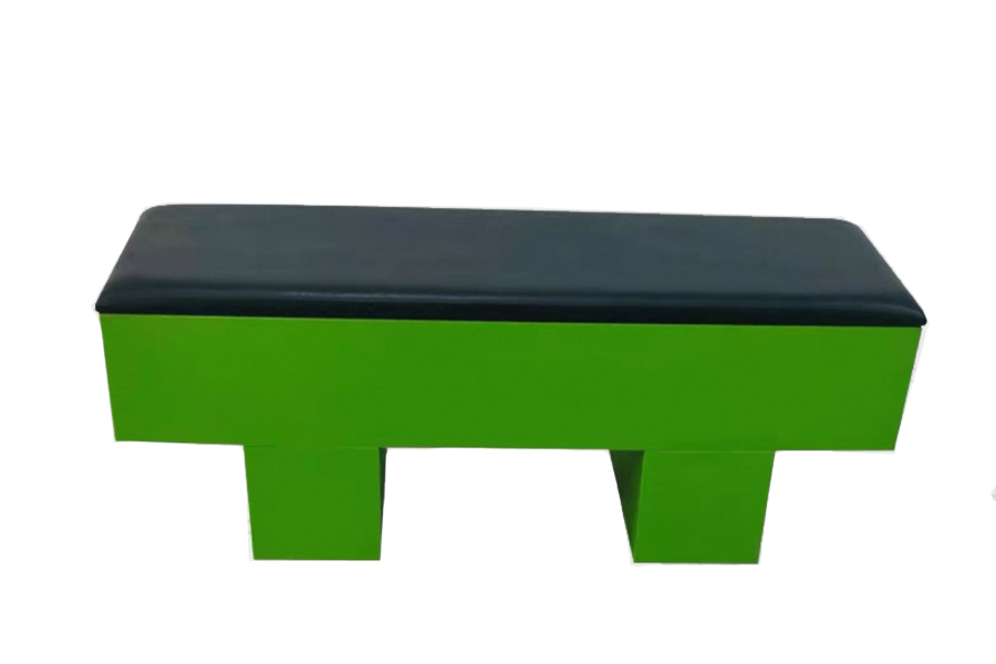 Solid wood booth sofa Coffee shop booth sofa Modern armless booth for restaurant Leather seating booth