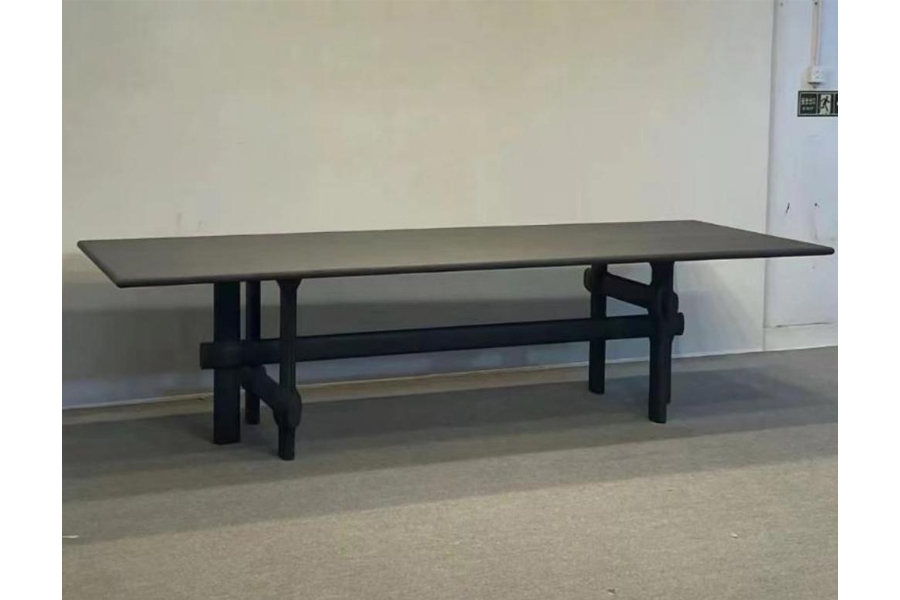 Wood top dining table Rectangular Dining Table for dining room