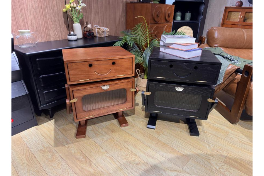 Robot shape cabinet Solid wood cabinet Fashion design cabinet
