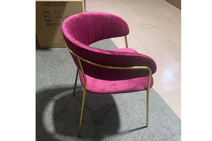 Nordic minimalist dining chair, makeup chair,living room balcony  backrest chair