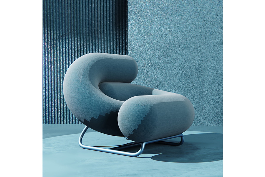 Fashion design leisure chair Shaped foam leisure chair