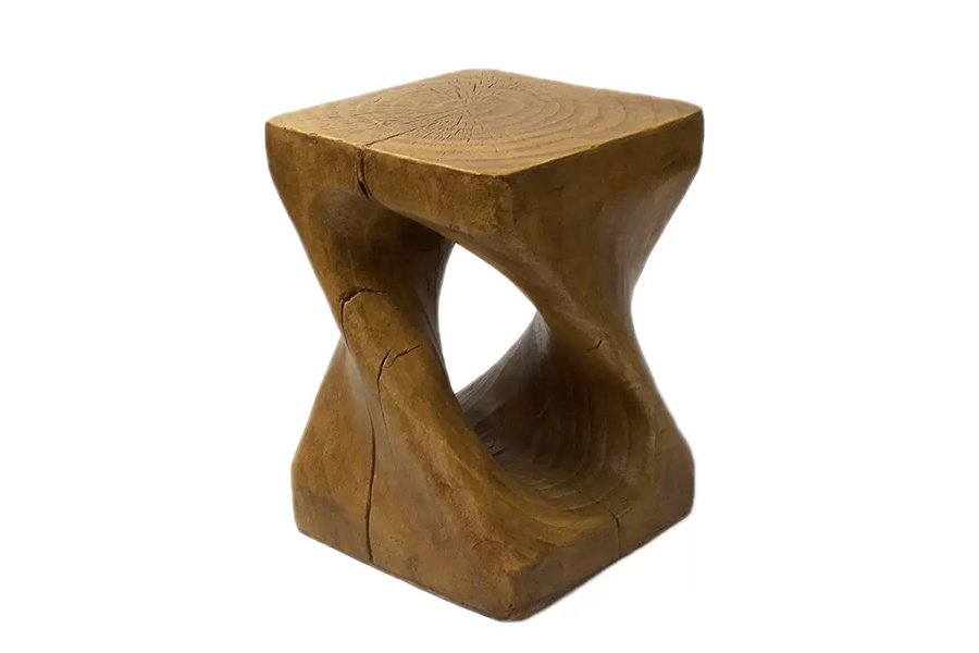 Nordic style Magnesium oxide side table Small multi-functional stool living room sofa corner table