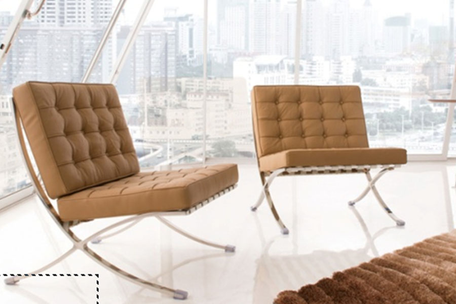 Barcelona Chair,Sofa set