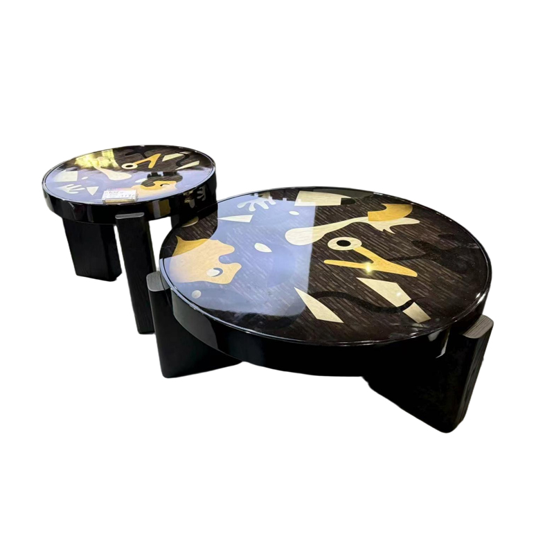 Abstract Art Coffee Table Set