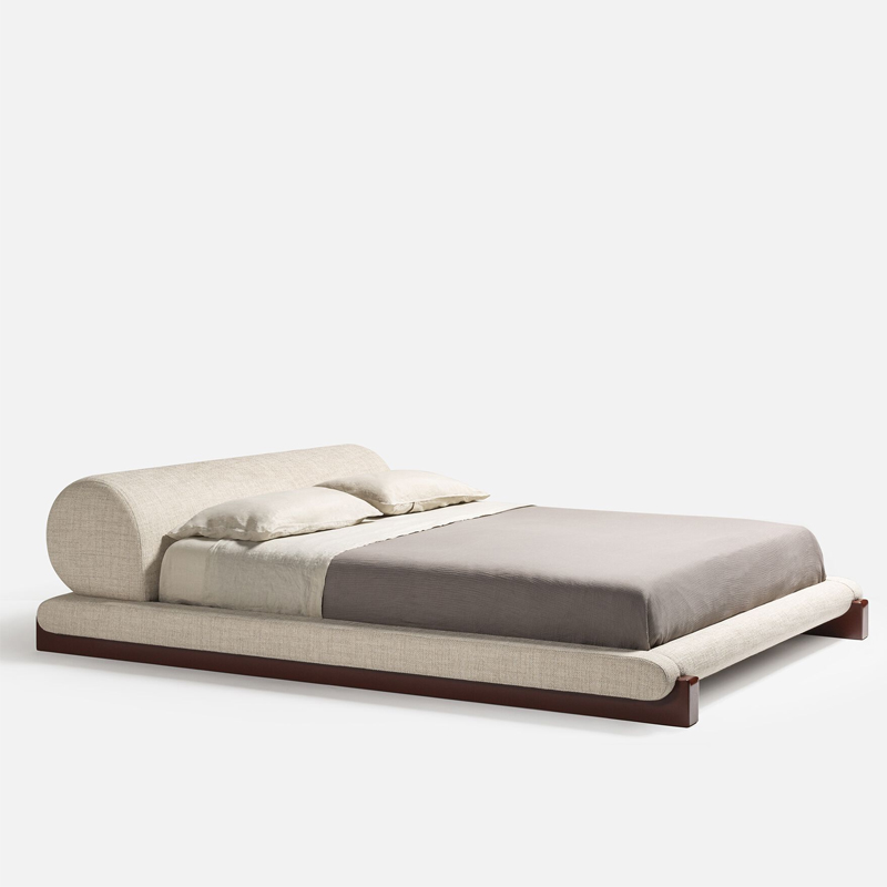 upholstered bed