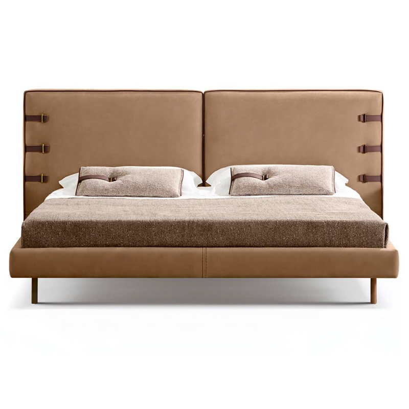 upholstered bed