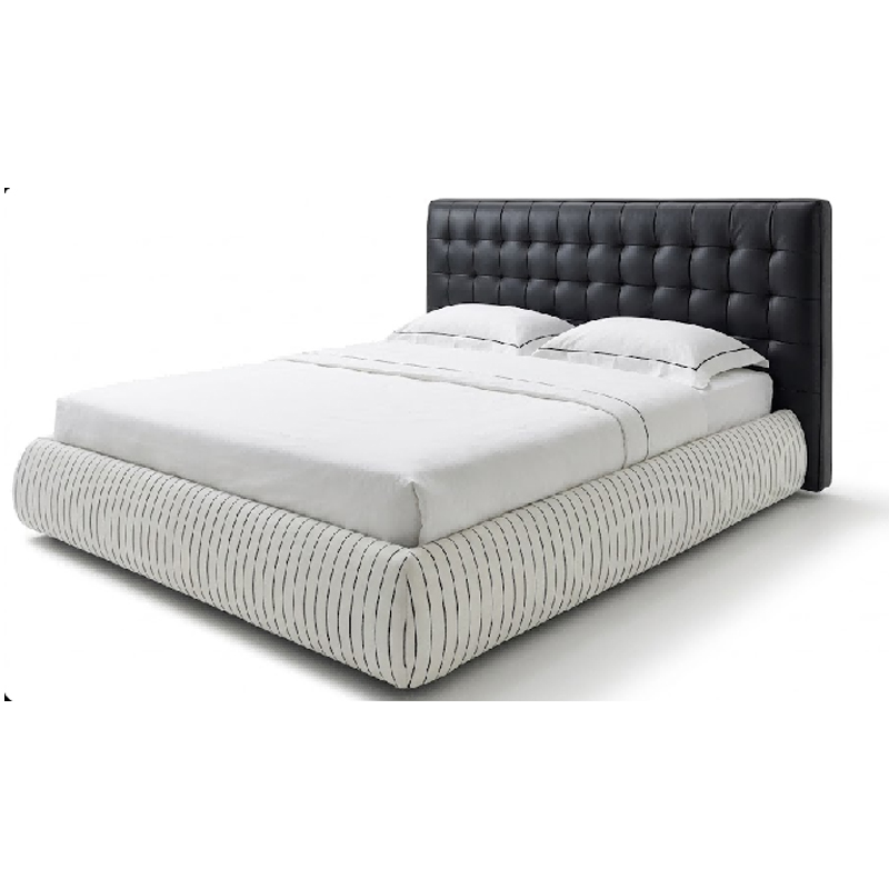 upholstered bed