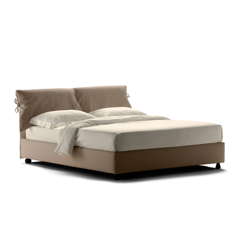 NATHALIE Double bed with removable cover