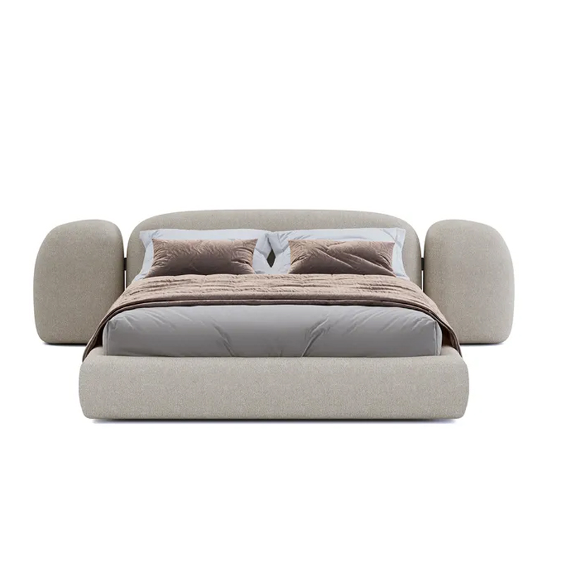 VAO bed - Fabric double bed