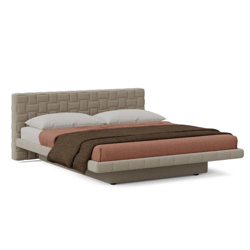 COCOS bed, Upholstered storage bed