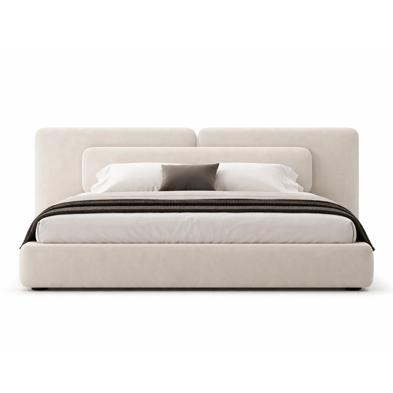 upholstered bed