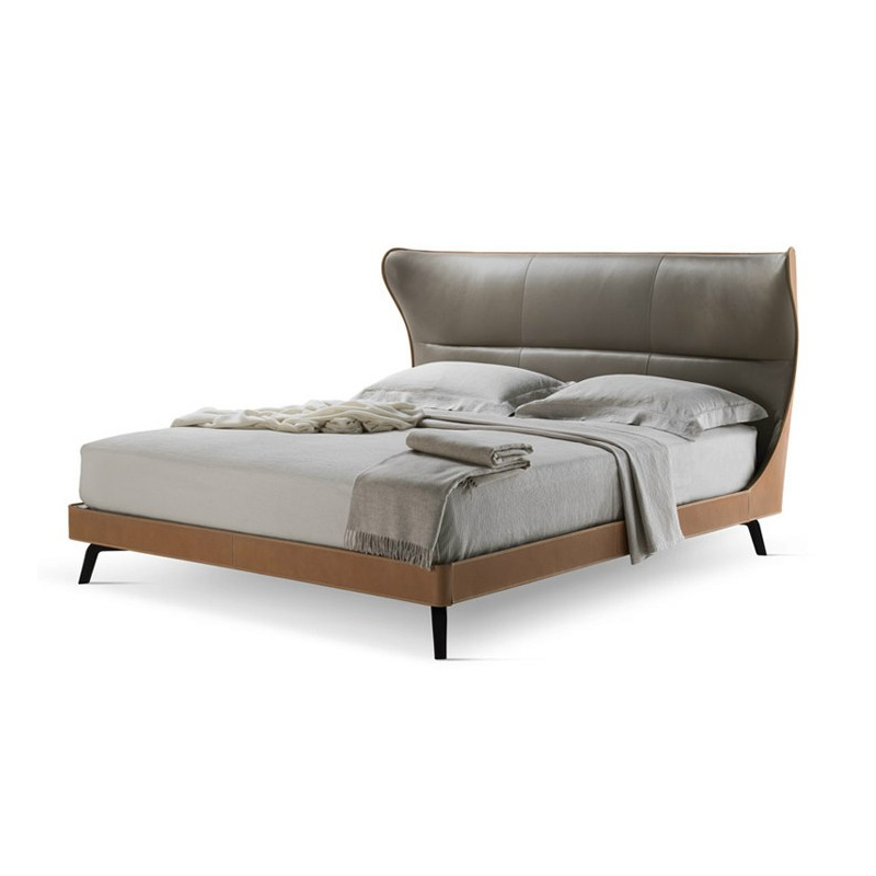 upholstered bed