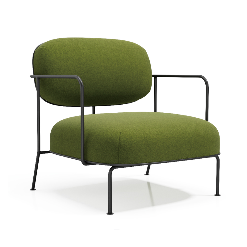 Leisure Chair Office Room Beatles Lounge Chair Fabric easy chair with armrests