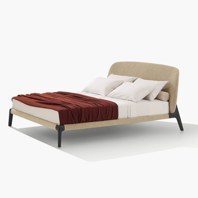 upholstered bed