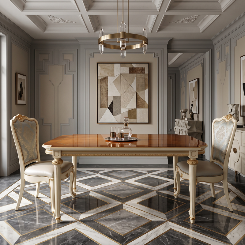 long dining table