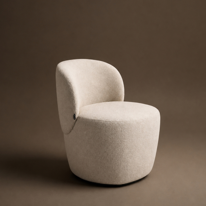 Aoba Chair Modern Fabric Accent Chair  for High-end Living Space