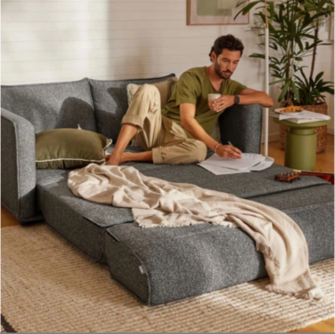 box sofa