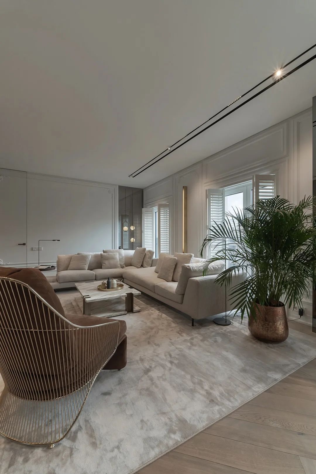 elegant french style single female mansion
