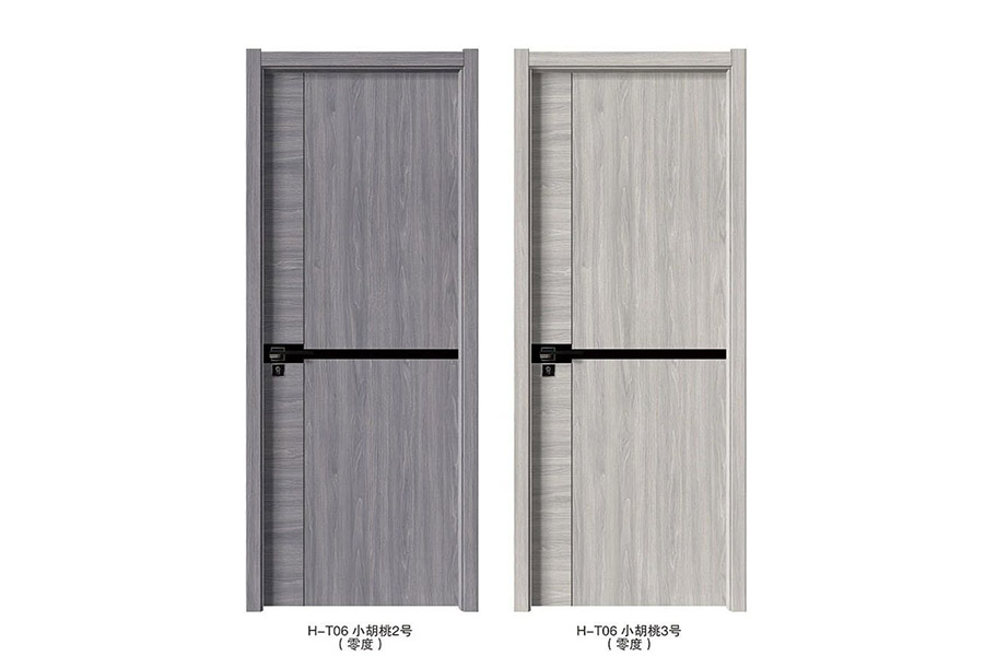 toilet wooden door