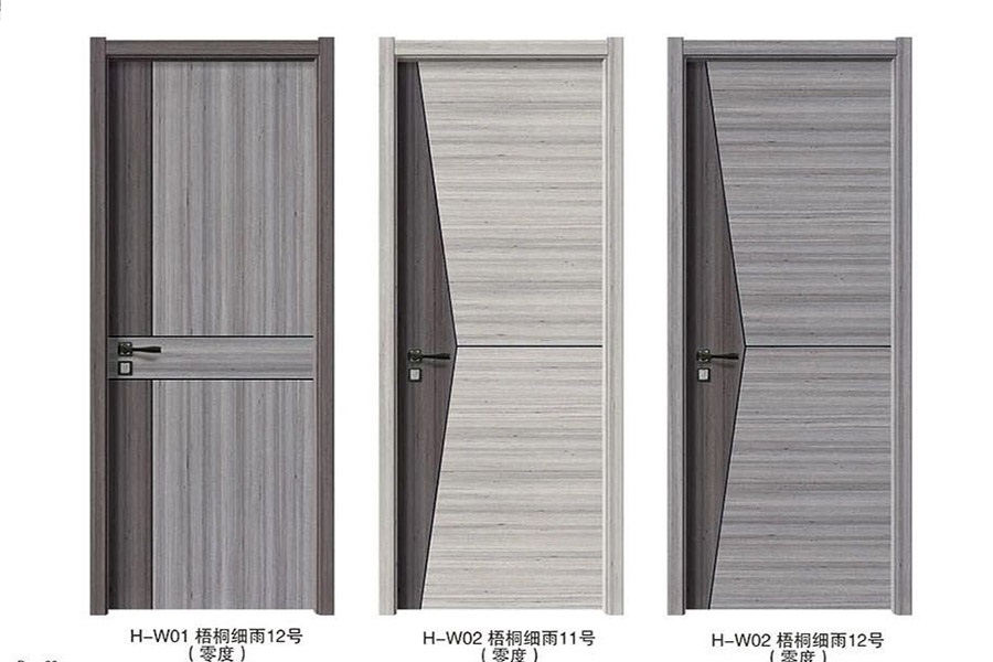 wooden fire door