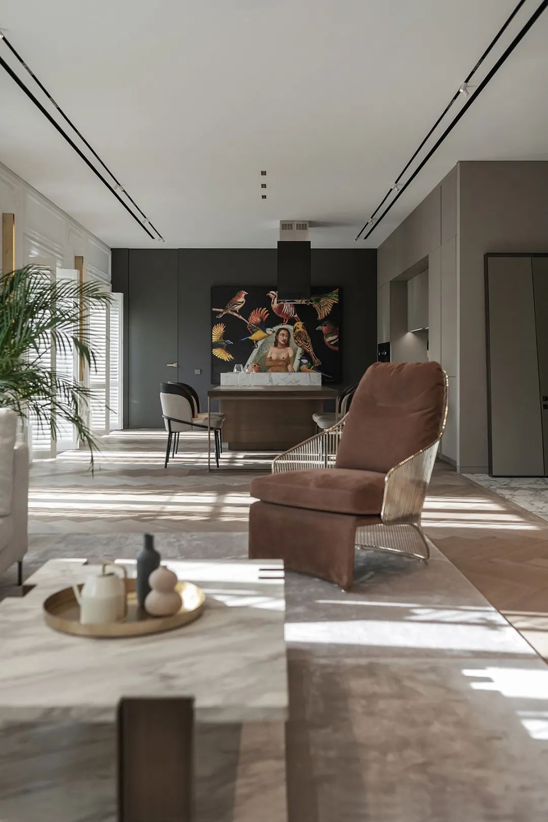 elegant french style single female mansion