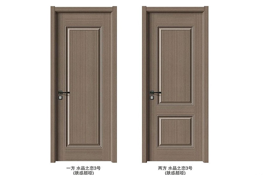 solid wood bathroom door