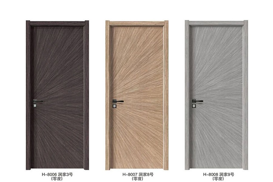wooden doors in house