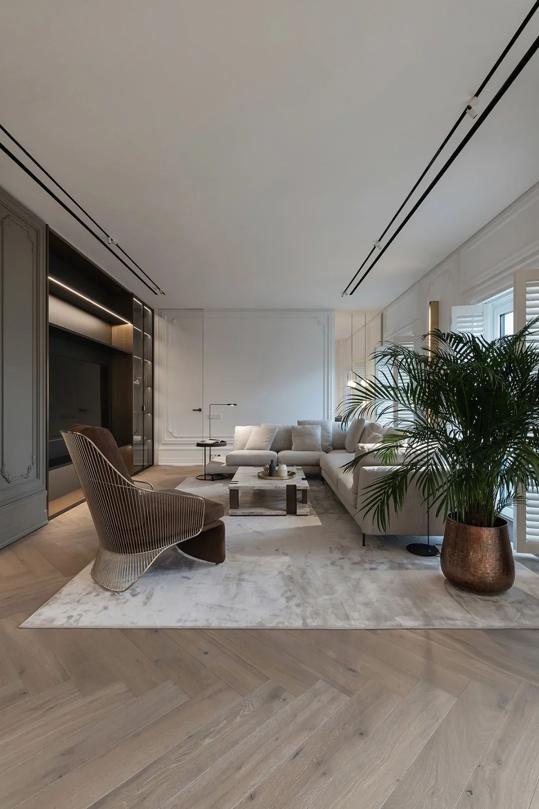 elegant french style single female mansion