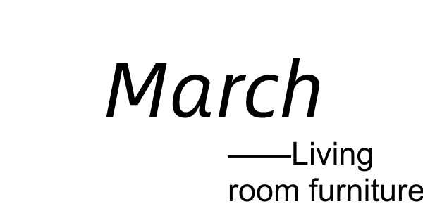 March