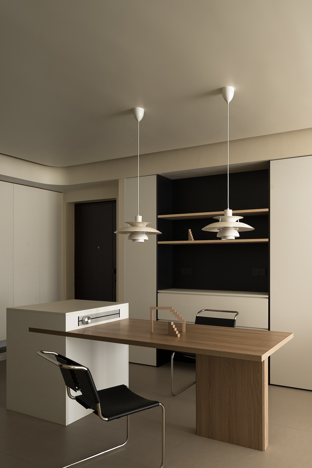 minimalist cream style apartment