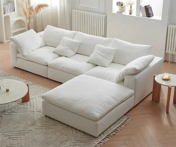 Compressed sofa
