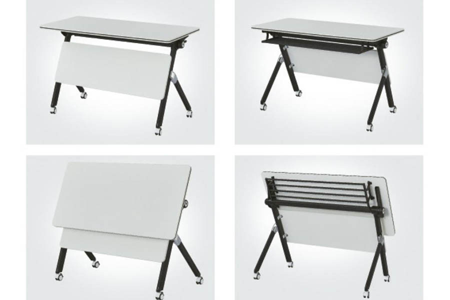 folding training table