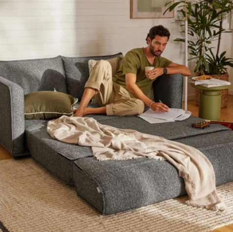 Compressed sofa