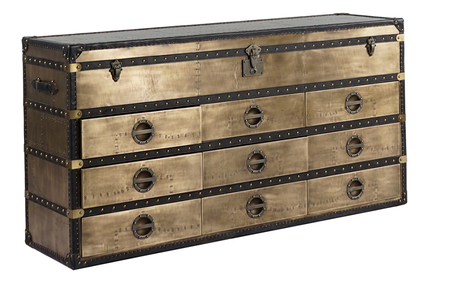 Antique style rustic home bedroom storage furniture curved 6 drawer reclaimed wood chest of dresser table