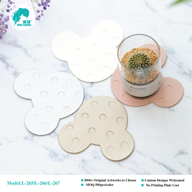 bear shape coaster
