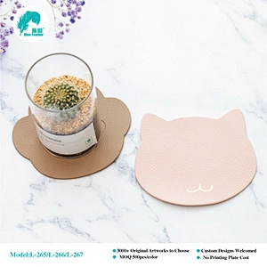bear shape coaster