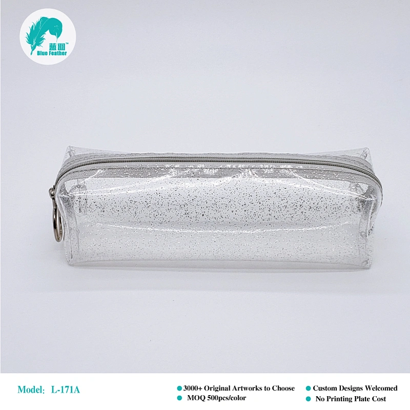 Transparent cosmetic bag