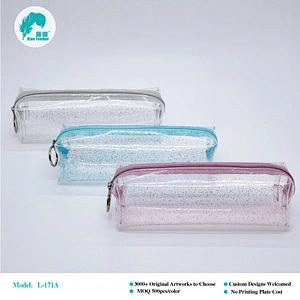 Transparent cosmetic bag