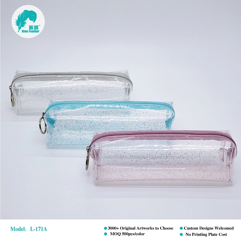Transparent cosmetic bag