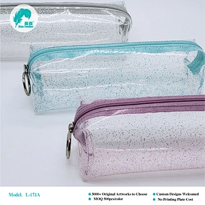 Transparent cosmetic bag