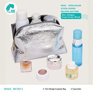 PU leather makeup bags