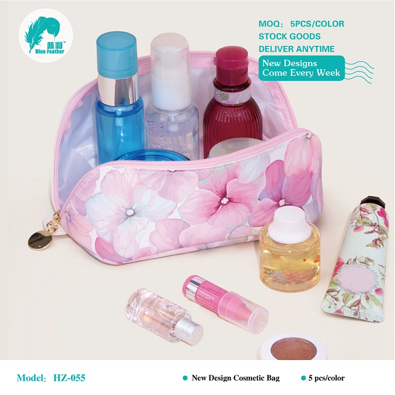 Floral pattern cosmetic bags