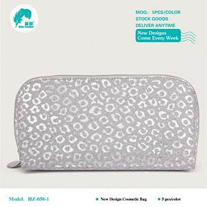Fashion leather makeup bags