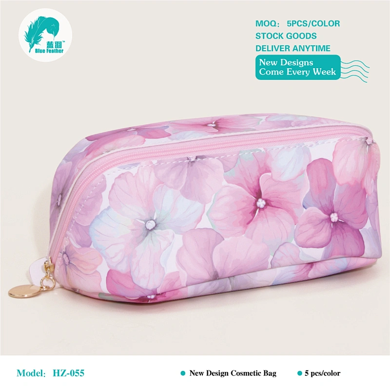 Floral pattern cosmetic bags