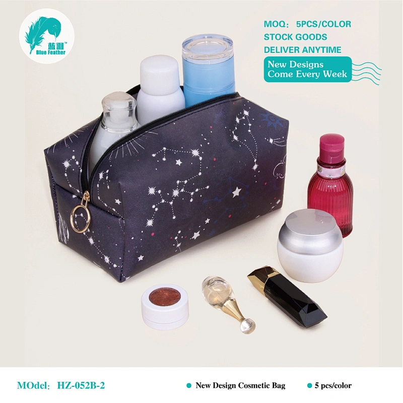 PU custom design cosmetic bags