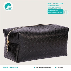 HZ-052B-8 black woven pattern