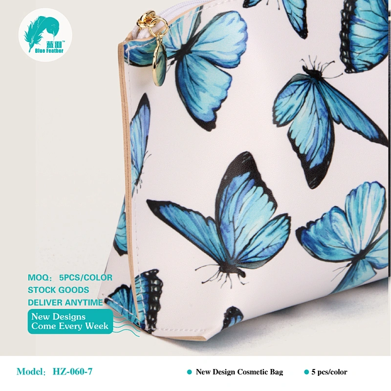 HZ-060-7 Blue butterfly bag