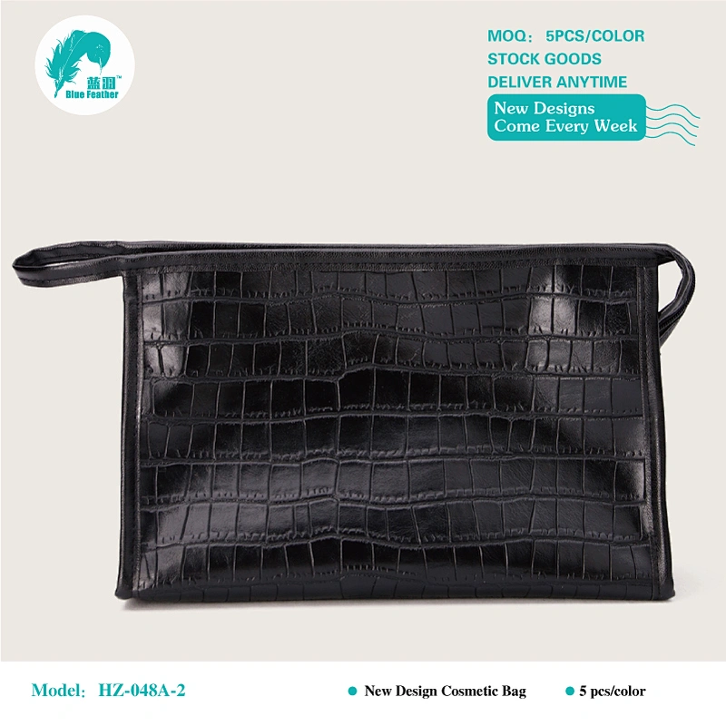 PU Leather large size cosmetic bags