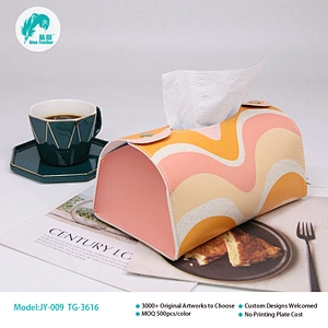 Colorful Tissue Paper Box