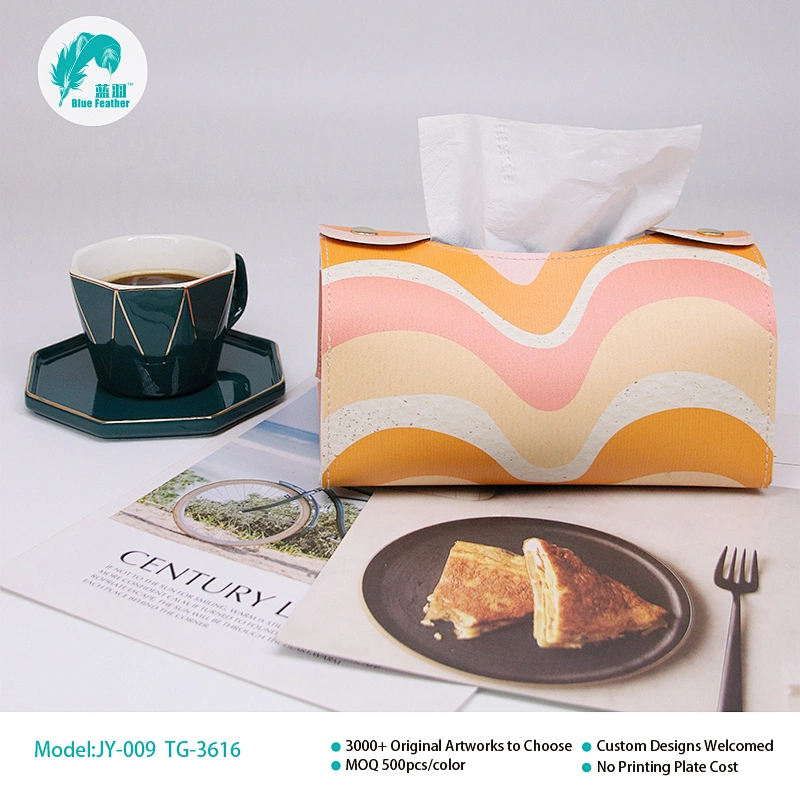 Colorful Tissue Paper Box
